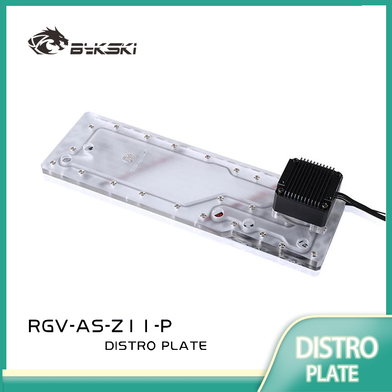 Distro Plate Ddc Pump Combo - Tanque acrílico BYKSKI RGV-AS-Z11-P para uso