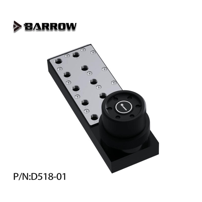 Placa/Distro de Aço Inoxidável - Integrated Pump Reservoir Distro Plate avaliação e preço