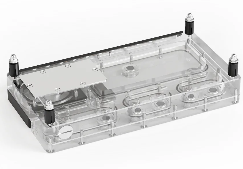 Placa de Distribuição Alphacoo - Integrated Pump Reservoir Distro Plate avaliação e preço